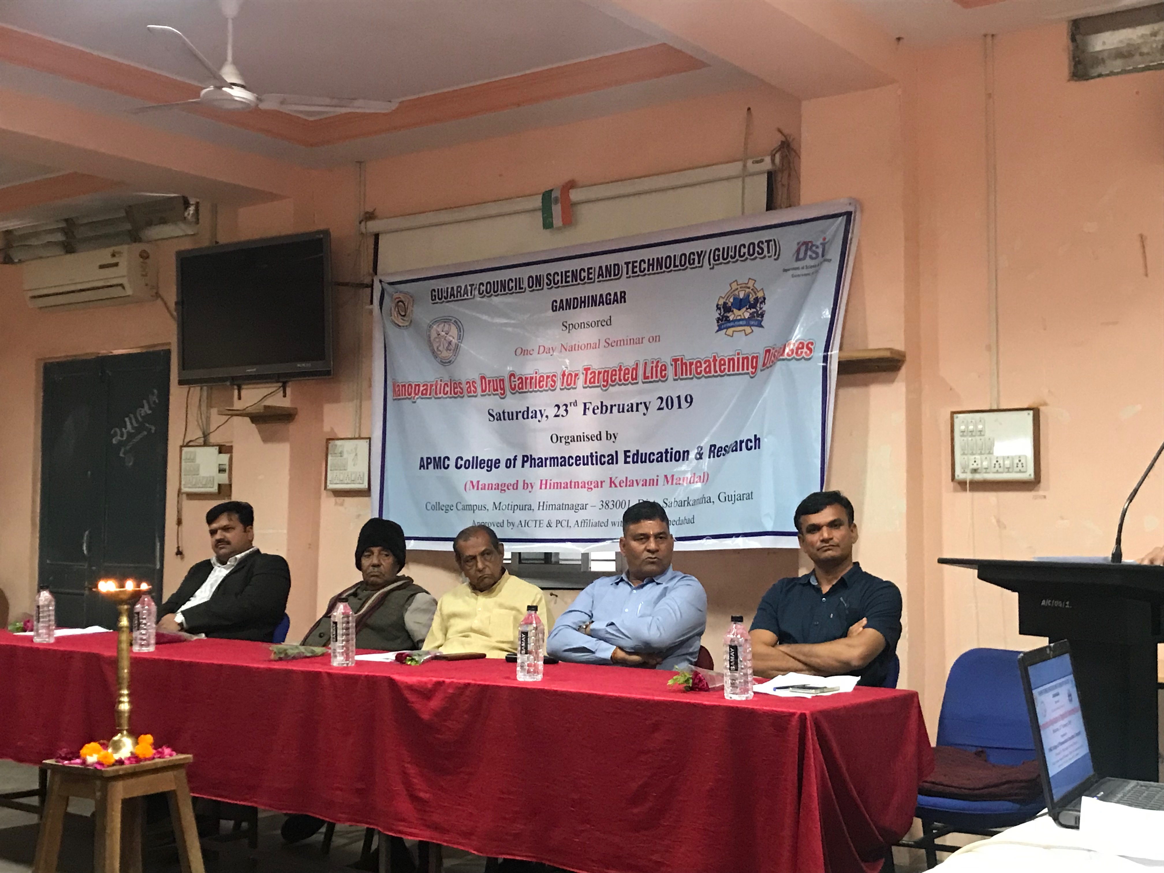 Gujcost one day seminar and poster presentation competition