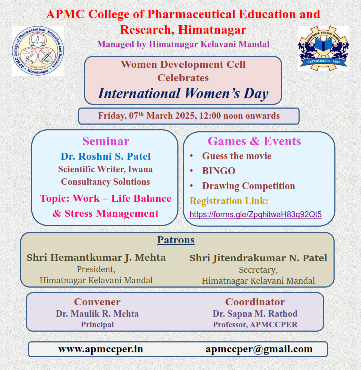Women development cell celebrates International Women`s Day-2025.